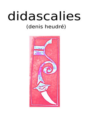 cover image of Didascalies